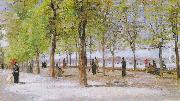 Vincent Van Gogh Parkway in Jardin du Luxembourg china oil painting artist